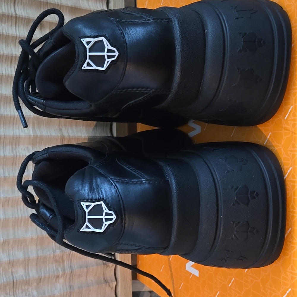 Naked Wolfe Black Platform Sneakers 37 - Picture 9 of 12